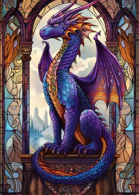 Purple Dragon Majesty