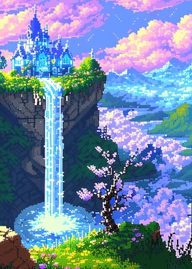 beautiful pixel art