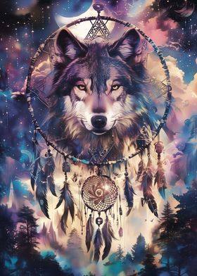 Wolfs Dreamcatcher Dream