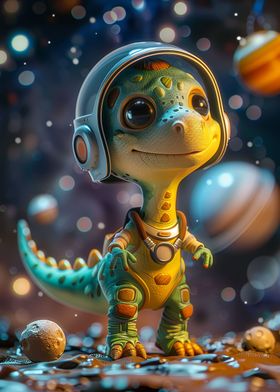 Brachiosaurus in Space