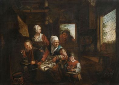 Peasant family