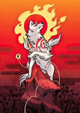 Amaterasu Okami Kitsune