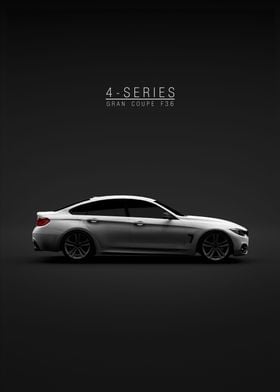 BMW 4Series F36 White
