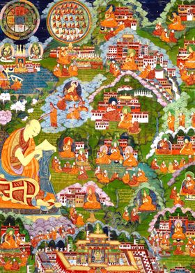 Tsongkhapa Buddhist Art
