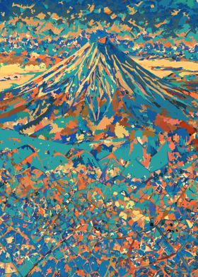 Mountain Abstract Art