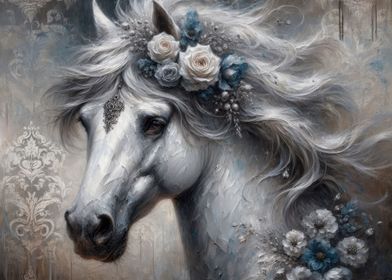 Mystical Horse Portrait