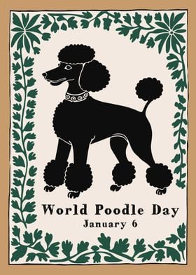 World Poodle Day Art