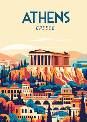 Greece Travel poster