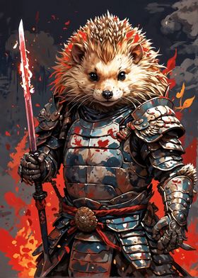 Hedgehog Samurai