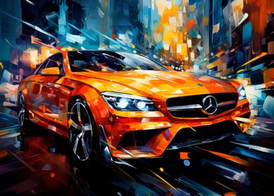 Mercedes Car Painting