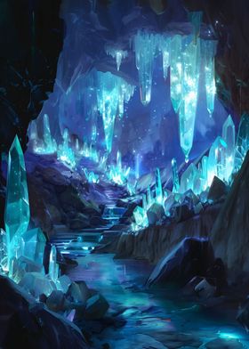 Crystal Caves of Luminara