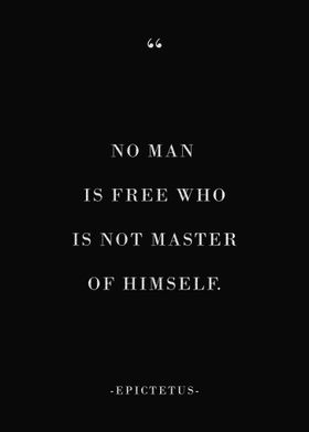 Mastery of Self