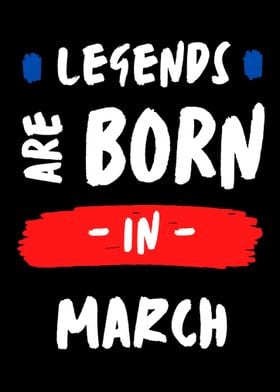 Born March