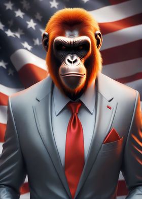 Heroic Pose Ape