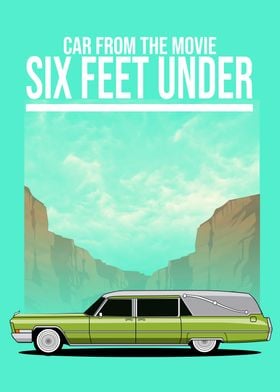 six feet under car