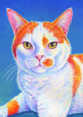 Orange and White Cat