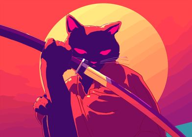 Samurai Cat