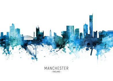 Manchester Skyline England