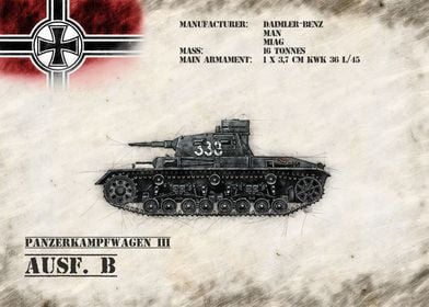 Panzerkampfwagen III B