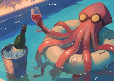 Octopus Is Relaxing