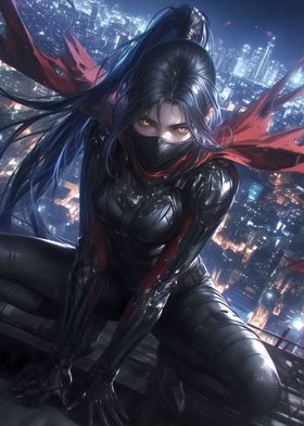 Night City Vigilante Girl