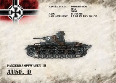 Panzerkampfwagen III D