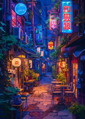 Cozy Anime Street 