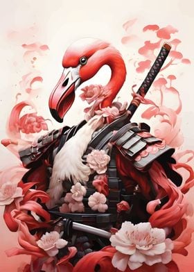 Flamingo Samurai