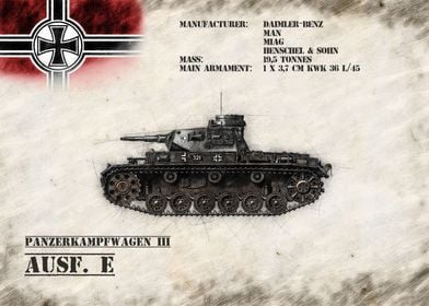 Panzerkampfwagen III E