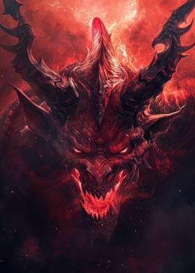 Crimson Red Demon