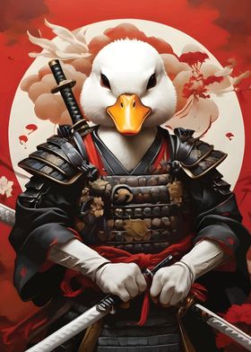 japanese duck samurai