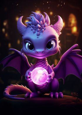 Cute Baby Dragon