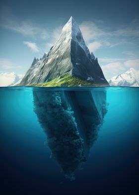 Majestic Iceberg Peak