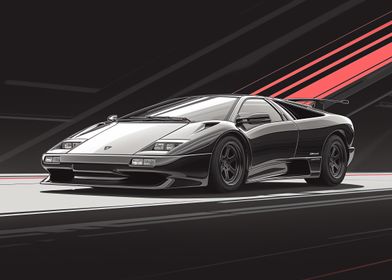 Lamborghini Diablo car