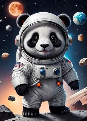 Panda Astronaut