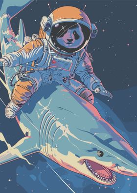 Panda Astronaut