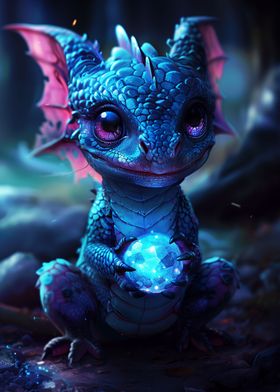 Cute Baby Dragon