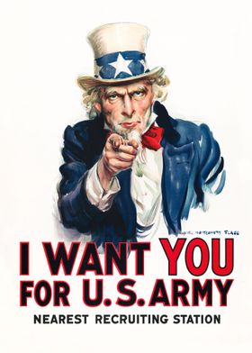 I want you for US Army