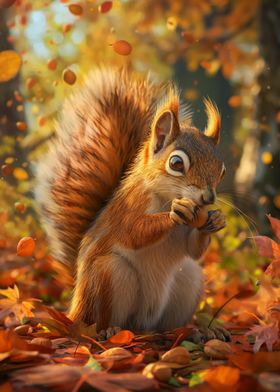 Squirrels Harvest