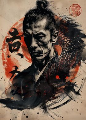 Japanese Yakuza man