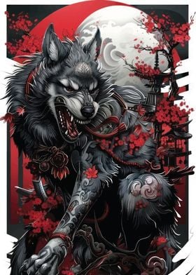 AESTHETIC JAPANESE WOLF 