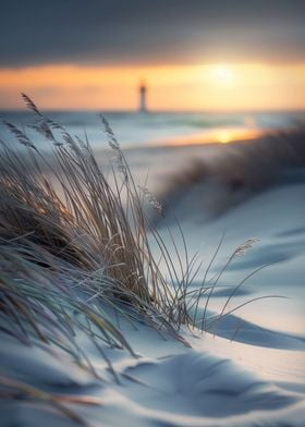 Dawn Over Coastal Dunes