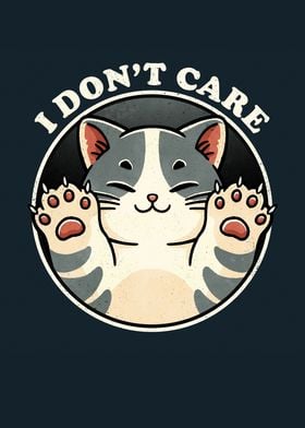 I dont care cat