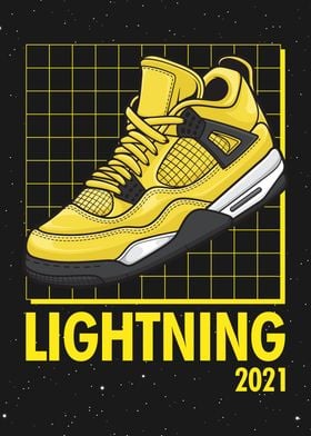 Lightning Yellow Shoes