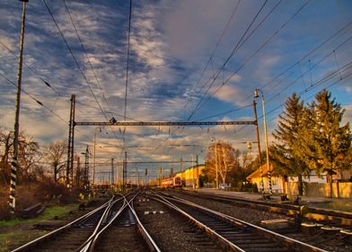 Train station