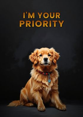 Dog Is Your Life Priority