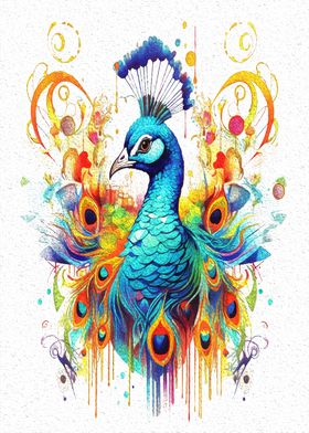 peacock bird