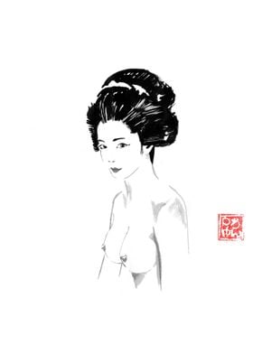 nude geisha simple