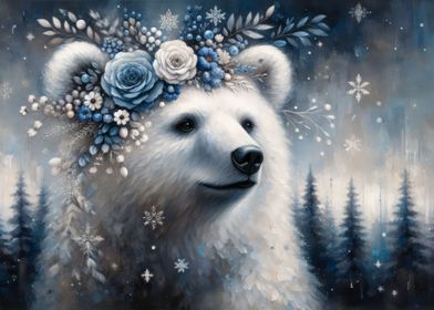 Winter Fantasy Polar Bear