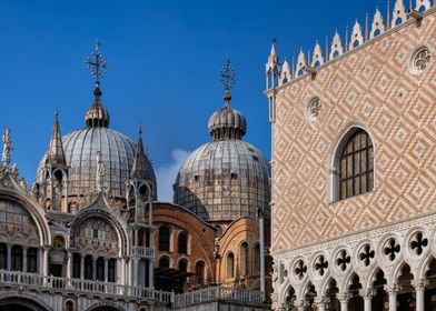 Venice Basilica And Palace